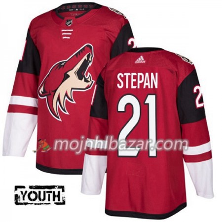 Dresovi Arizona Coyotes Derek Stepan 21 Adidas 2017-2018 Maroon Authentic - Dječji